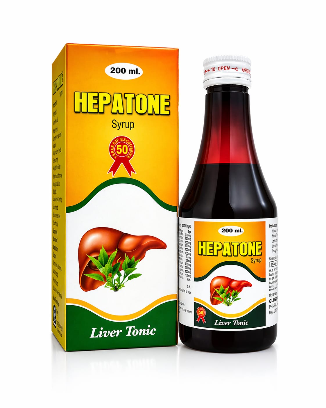 Premium Hepatone Syrup - Liver Health Tonic